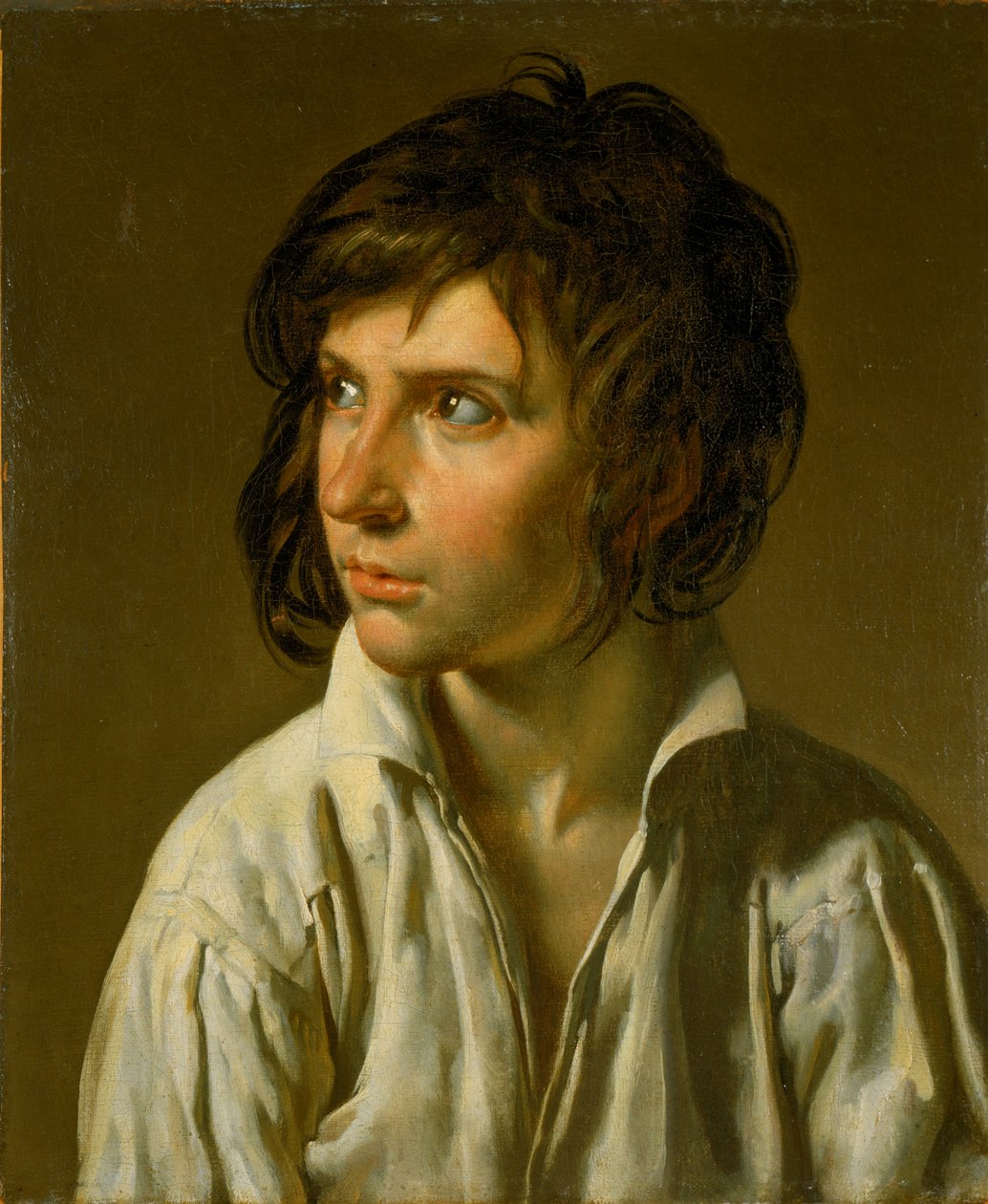 Porträtt av en ungdom av Anne Louis Girodet de Roussy Trioson