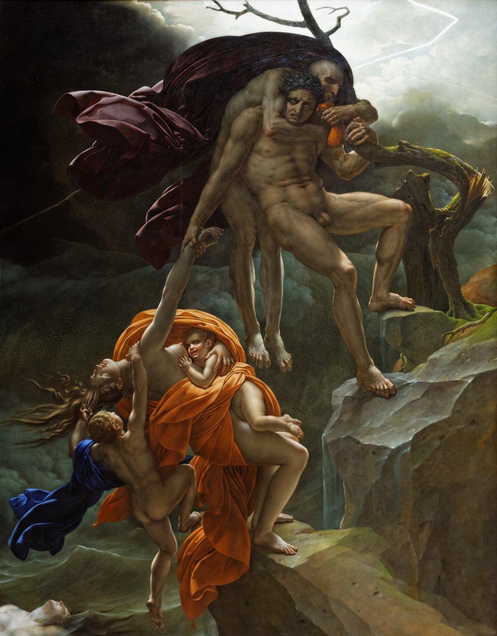 En översvämningsplats av Anne Louis Girodet de Roussy Trioson