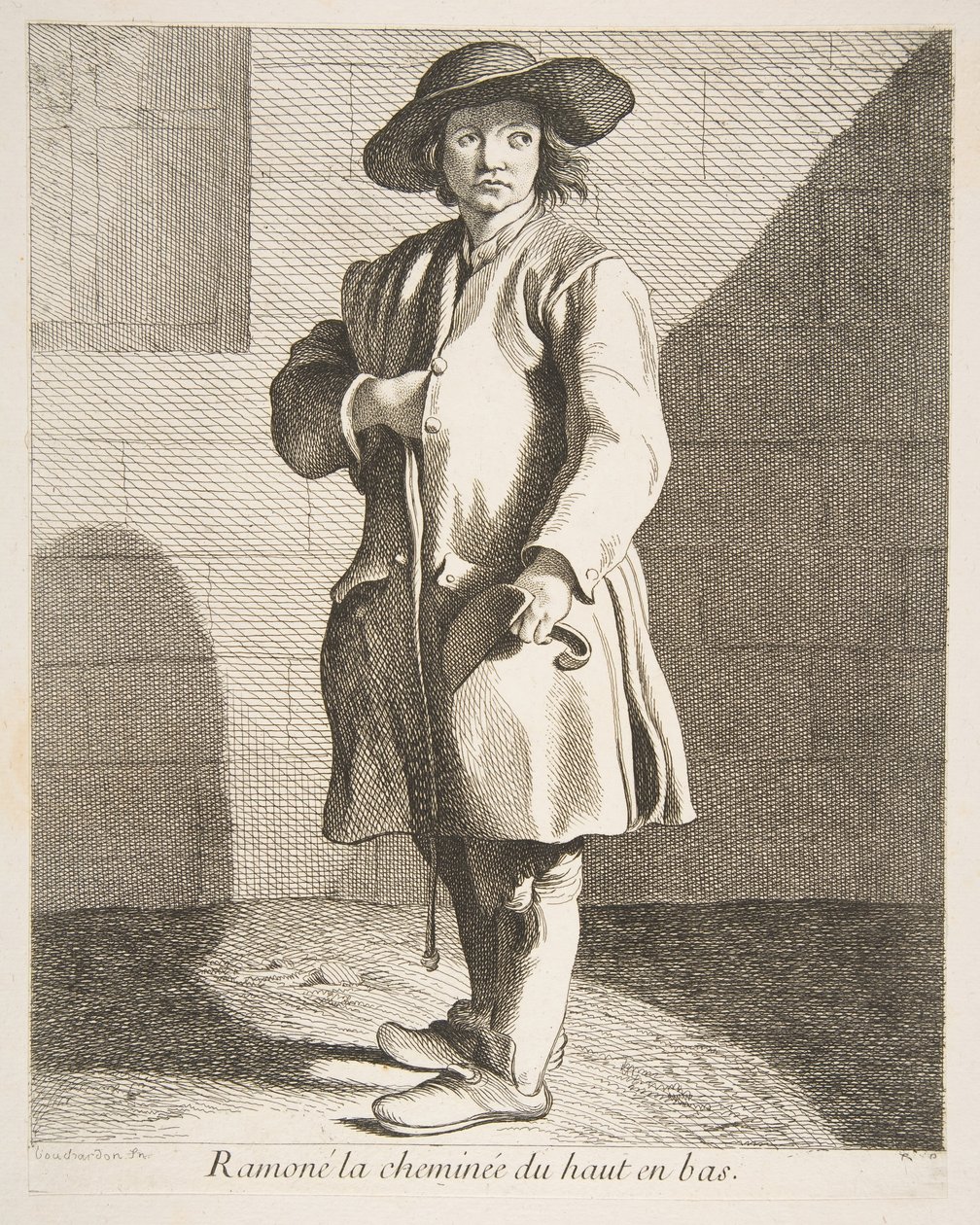 Skorstensfejare, 1737. av Anne Claude Philippe de Caylus