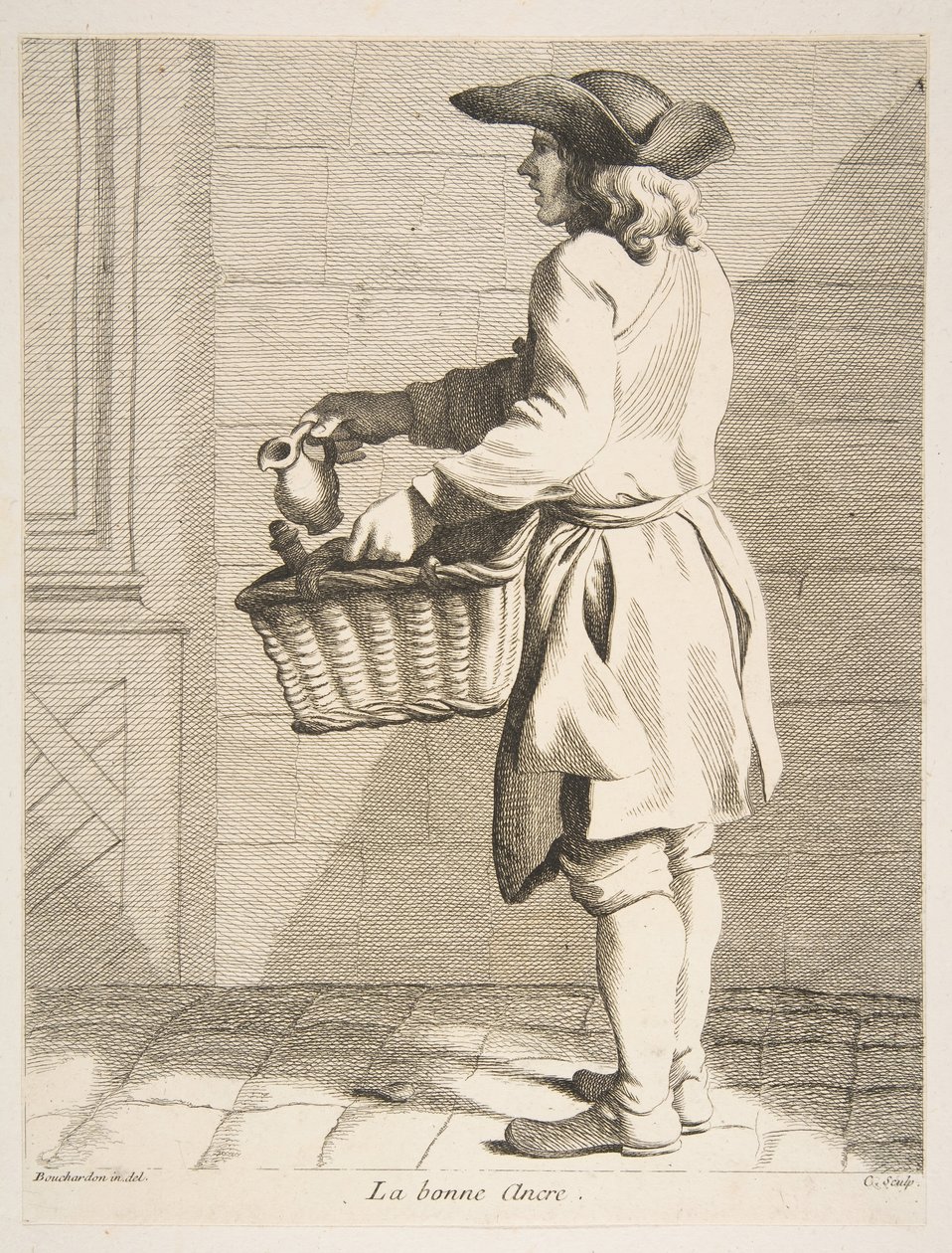 Bläcksäljare, 1746. av Anne Claude Philippe de Caylus