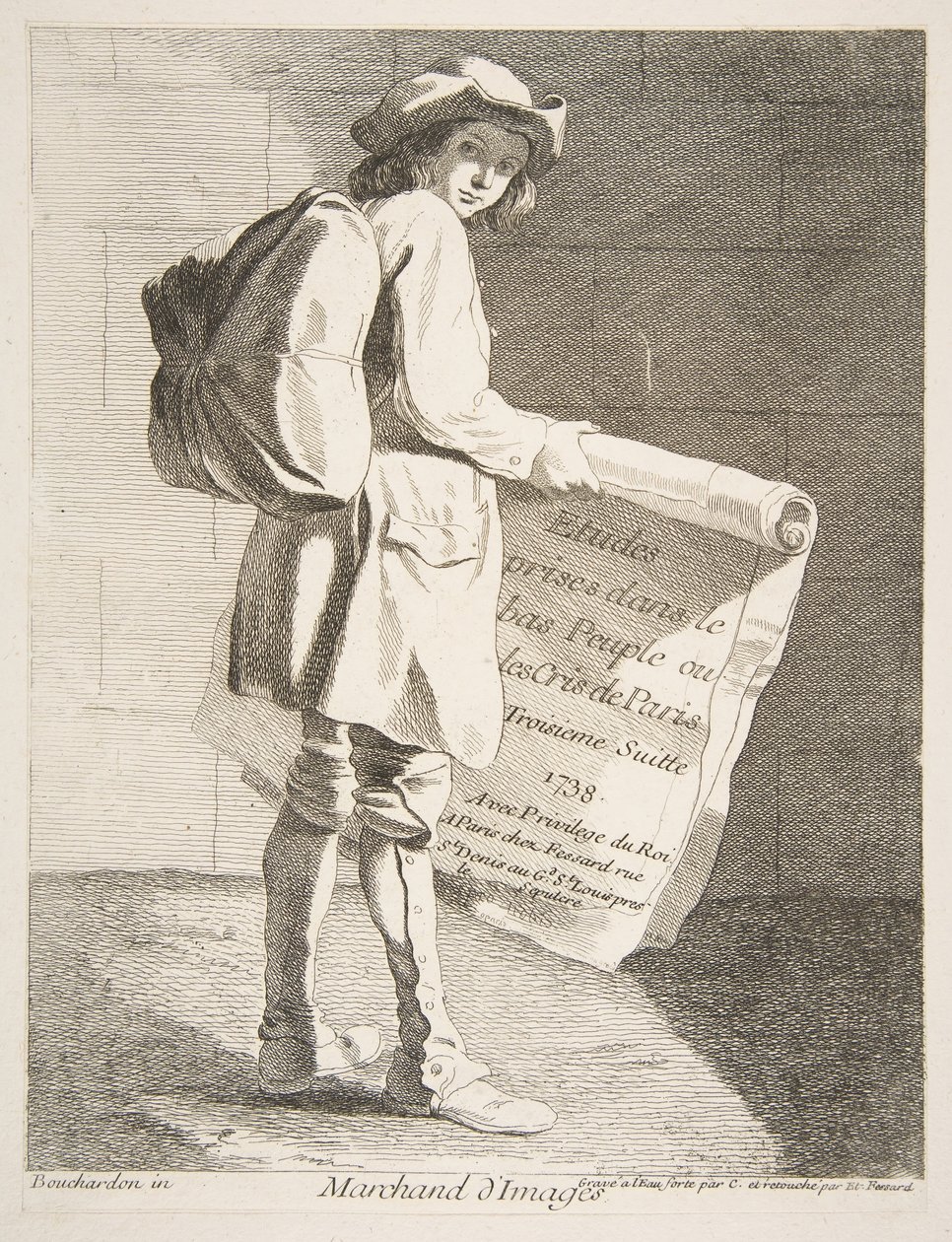 Bildförsäljare, 1738. av Anne Claude Philippe de Caylus