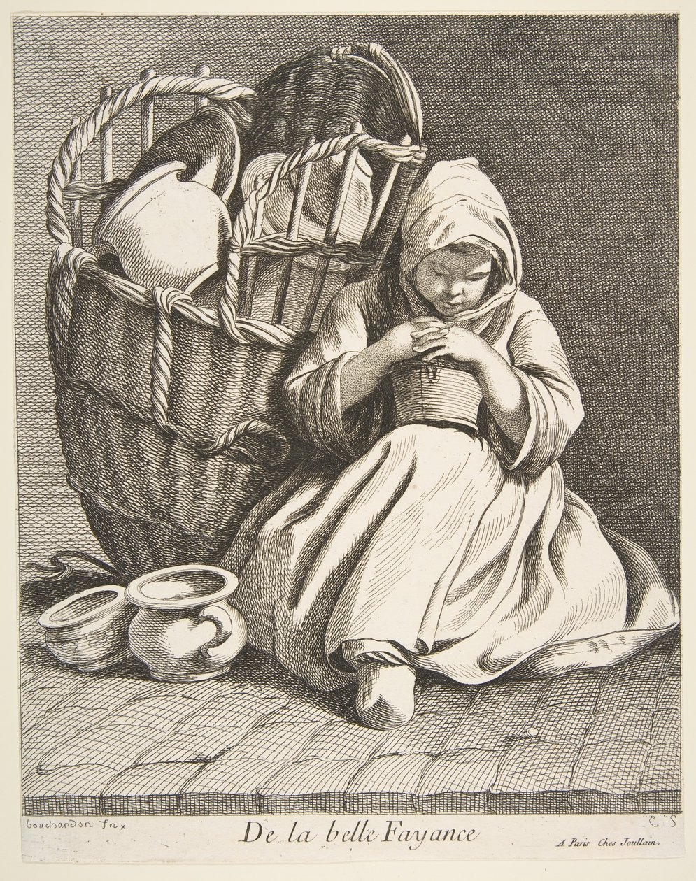 Keramikhandlare, 1738. av Anne Claude Philippe de Caylus