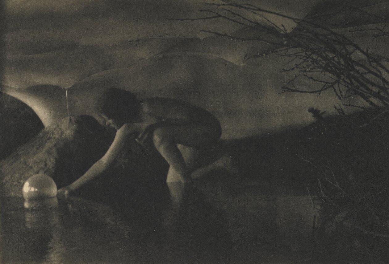 Bubblan (fotogravyr) av Anne W. Brigman