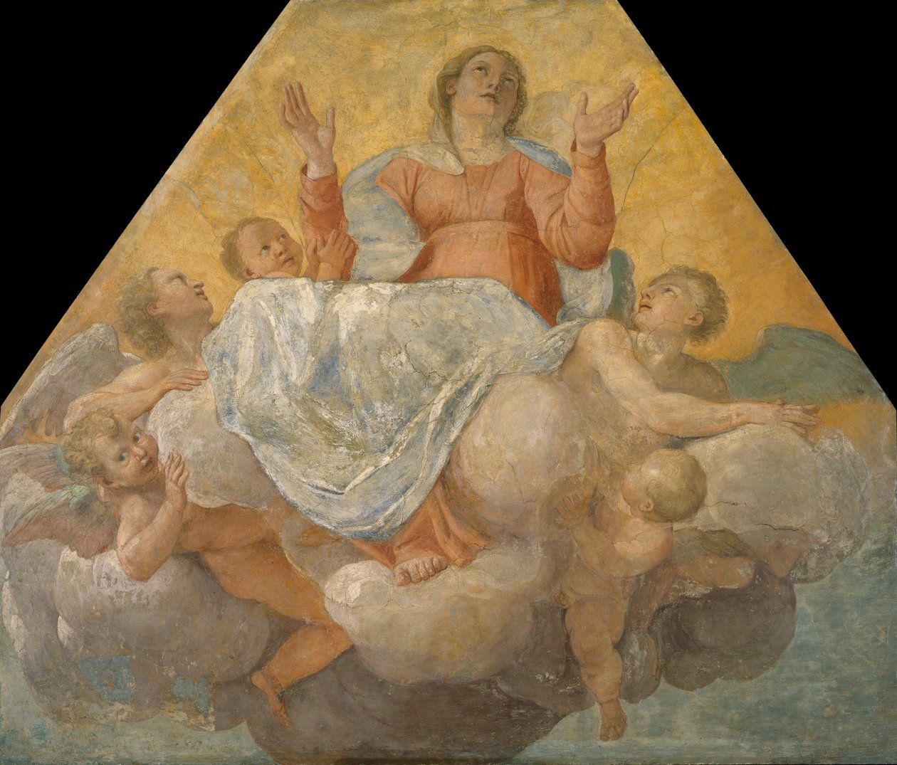 Jungfruens antagande av Annibale Carracci