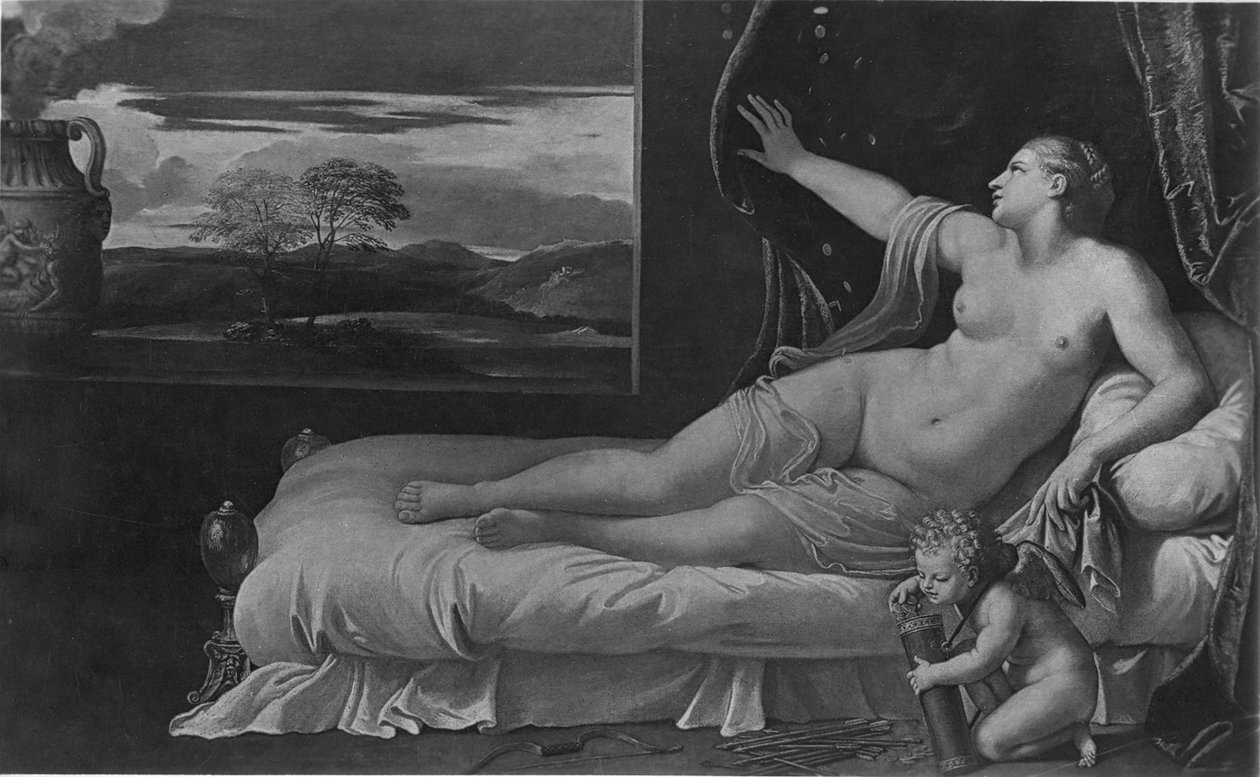 Danae  av Annibale Carracci