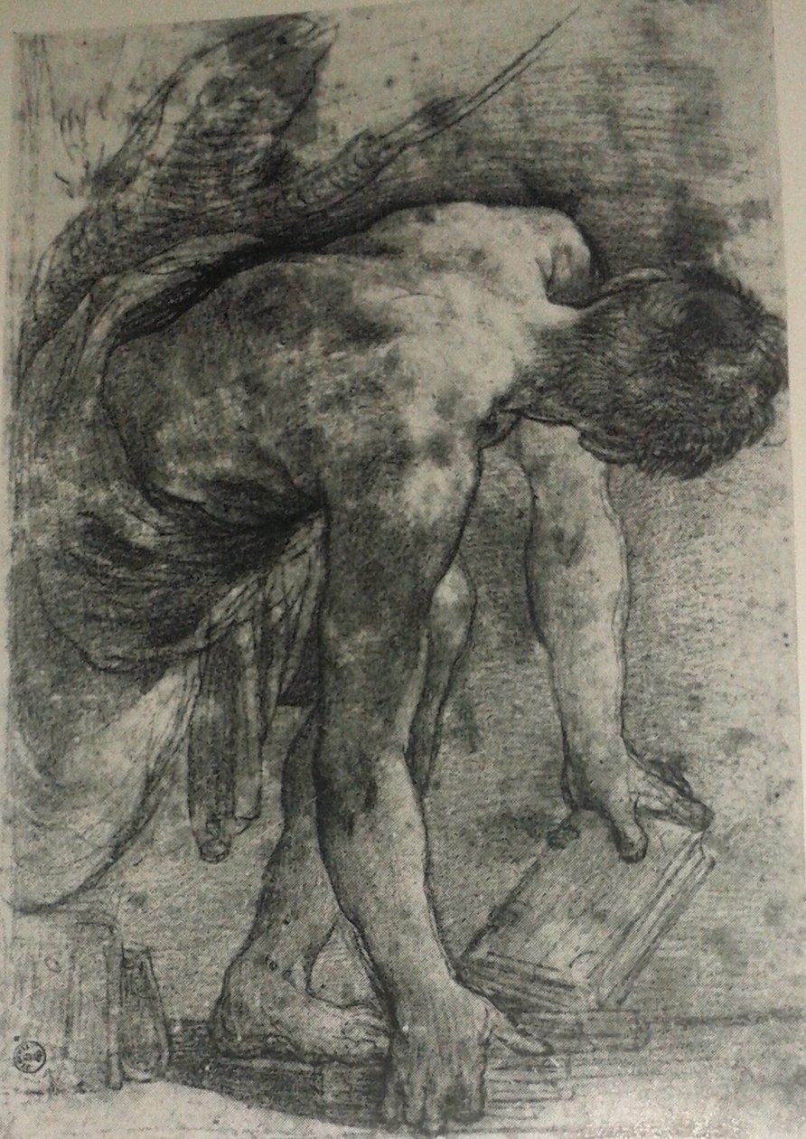 Study for Magnani frieze ferscoes av Annibale Carracci