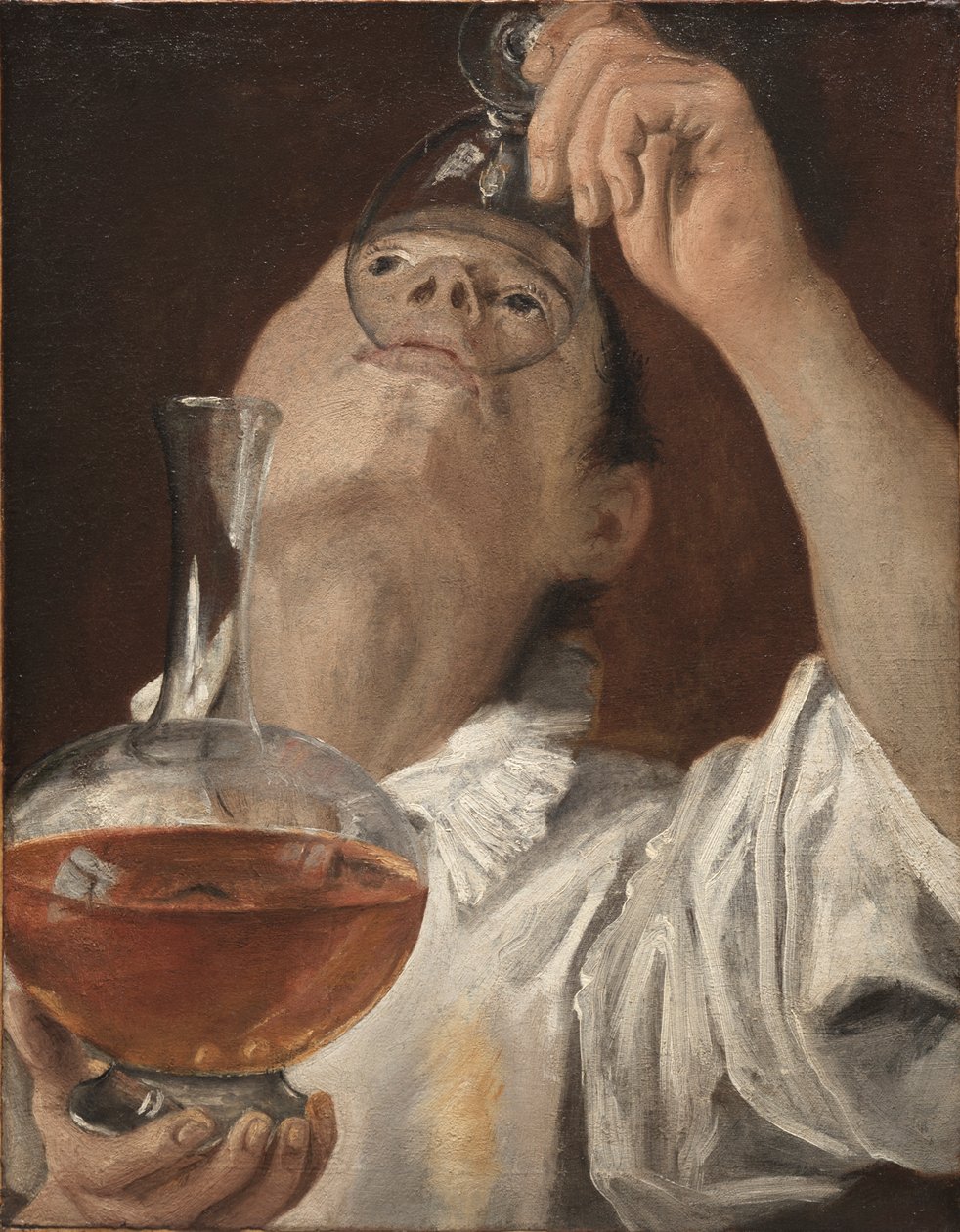 Pojke som dricker av Annibale Carracci