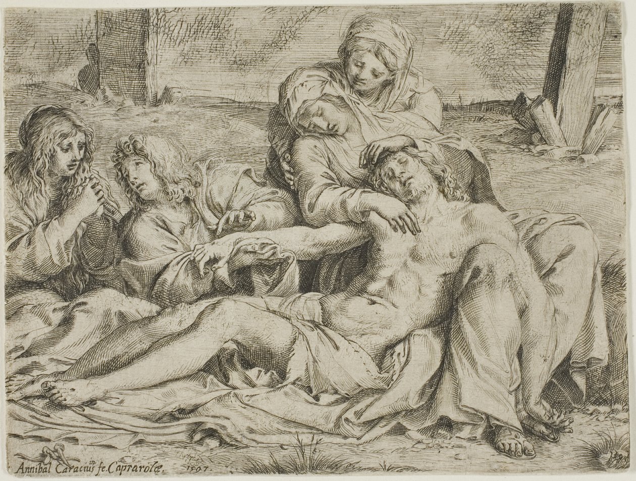 Kristus av Caprarola av Annibale Carracci
