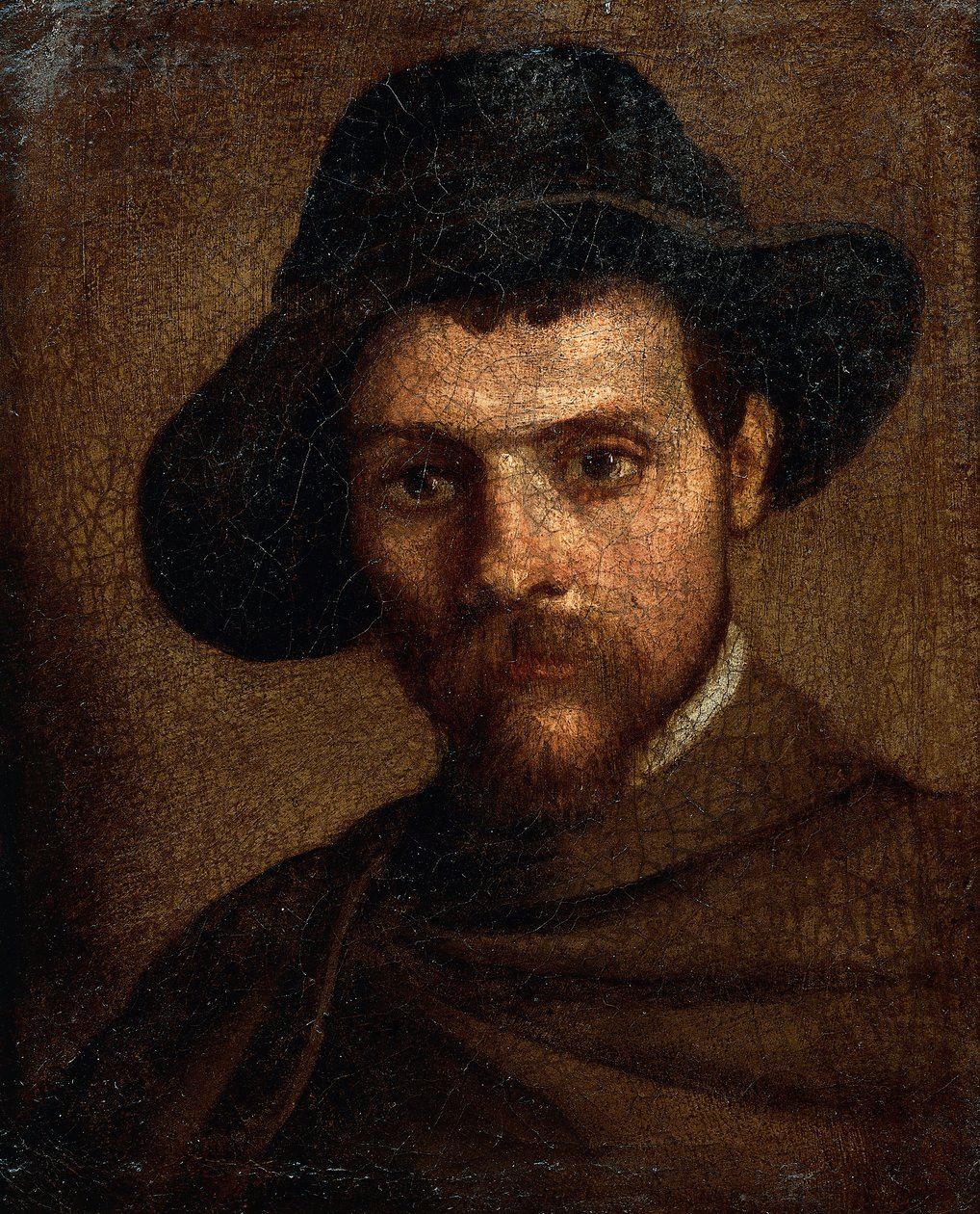 Självporträtt av Annibale Carracci