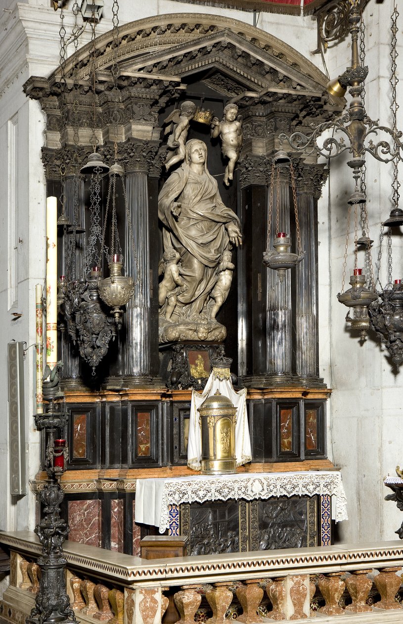 Jungfru Marias antagande, 1586 av Annibale Fontana