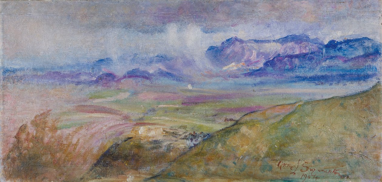 Regnmoln, Monte Gennaro av Annie Louisa Swynnerton