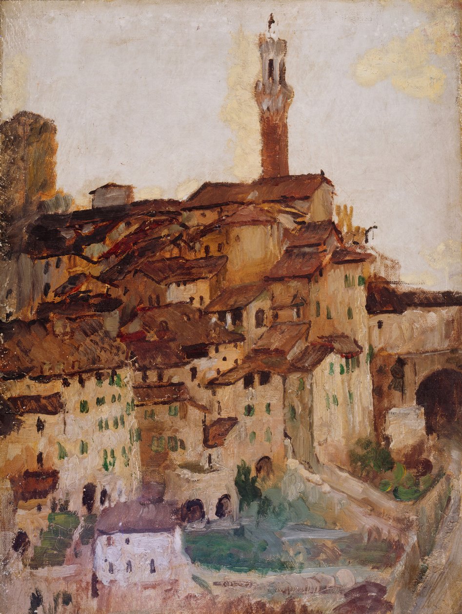Sienna, 1883-1910. Stavas även Siena. av Annie Louisa Swynnerton