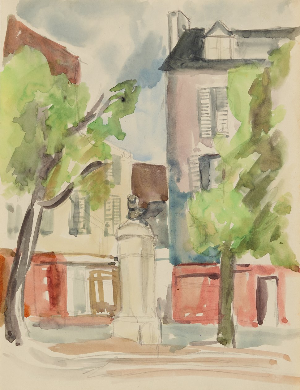 Dorfplatz av Anny Dollschein