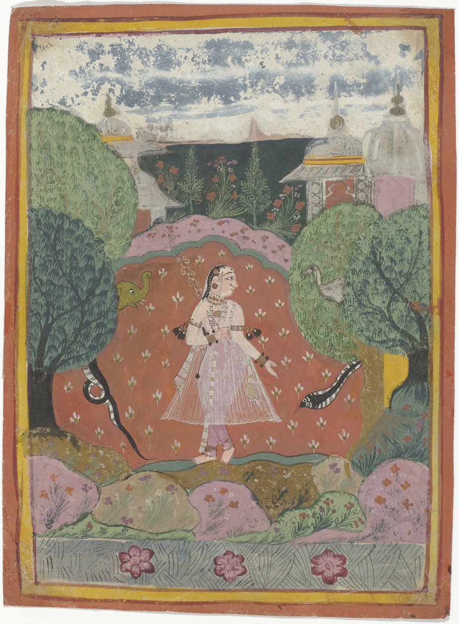 Asavari ragini(?) av Anonymous