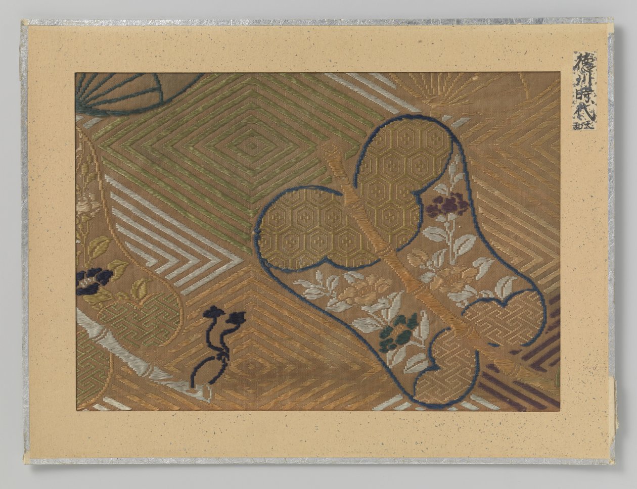 Fragment textil av Anonymous