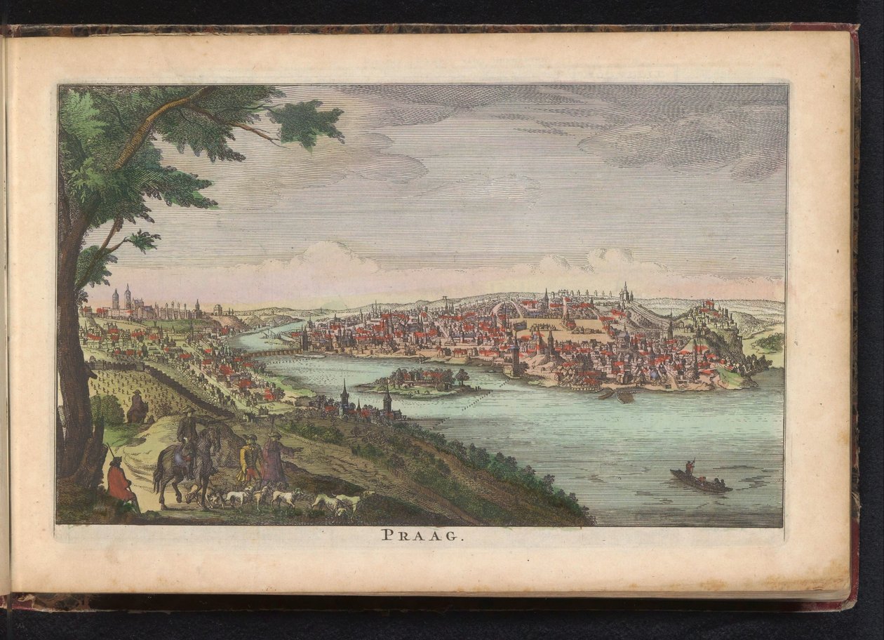 Utsikt över Prag Prag (titel på objekt) av Anonymous