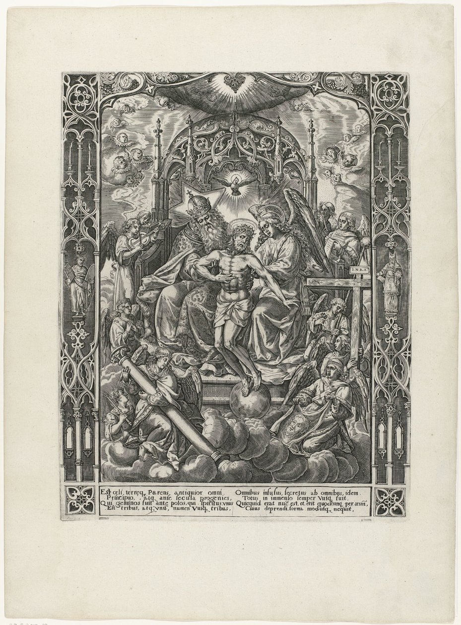 Holy Trinity (nådastolen) av Anonymous