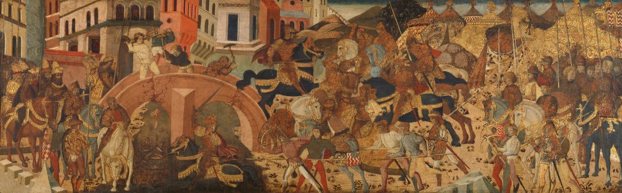 Horatius Cocles försvarar Sublician-bron av Anonymous