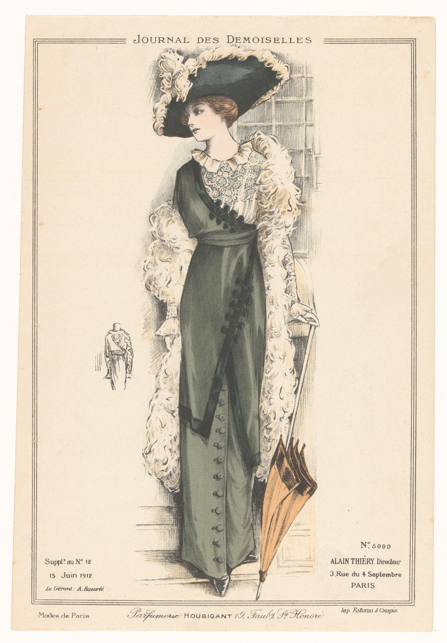 Journal des Demoiselles 15 juni 1912, nr. 5099 av Anonymous