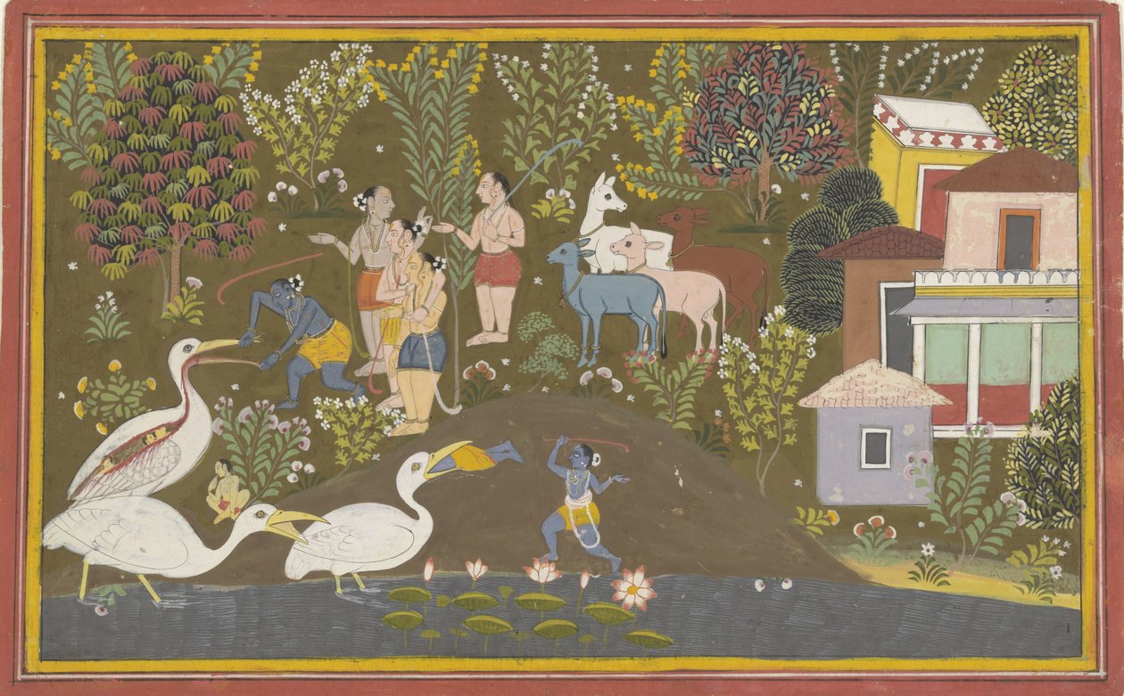 Krishna träffade Baksura av Anonymous