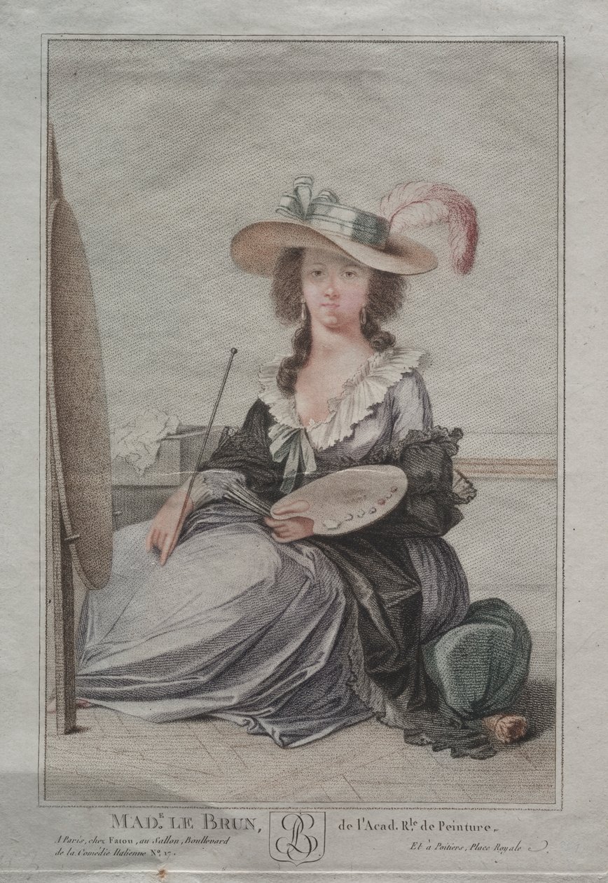 Vigee Lebrun av Anonymous