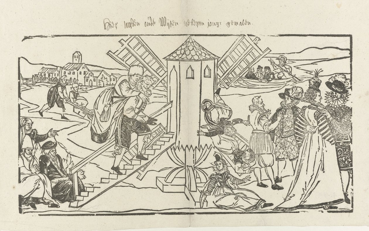 Oudewijvenmolen (föryngringskvarn) av Anonymous