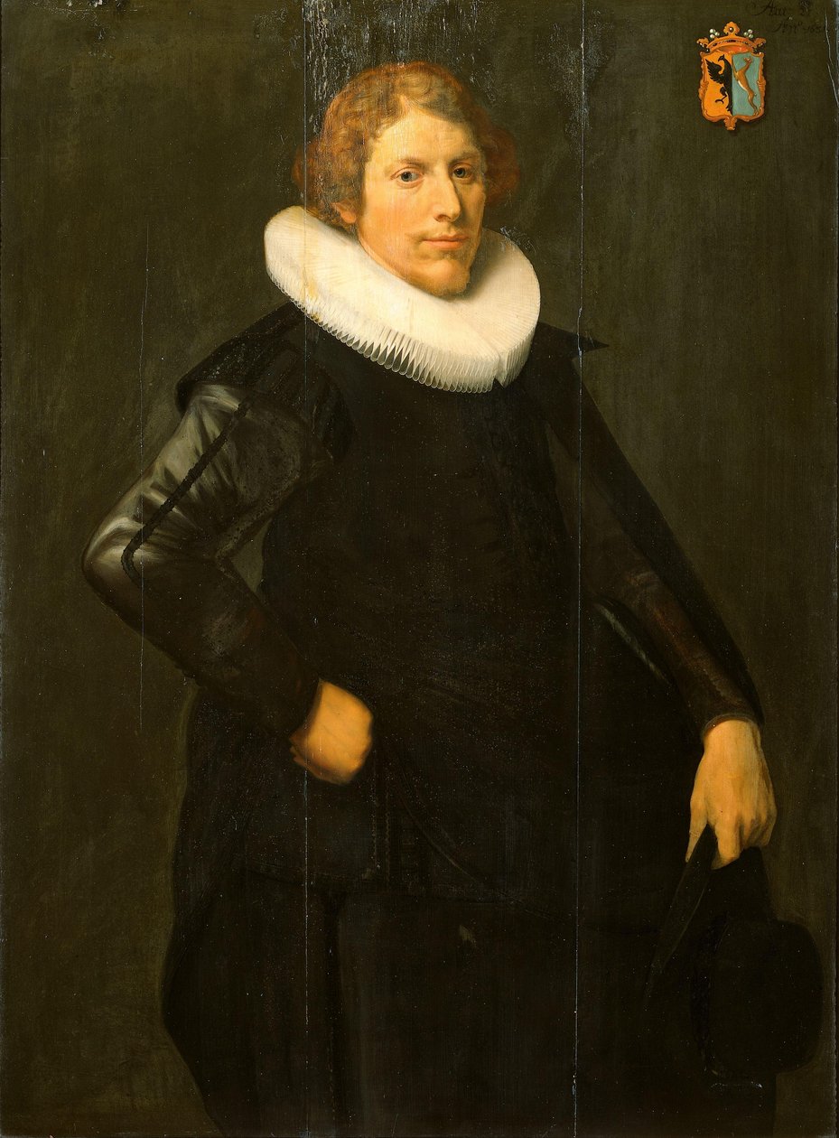 Porträtt av Gerrit Ottsz Hinlopen (1603/04-1646) av Anonymous