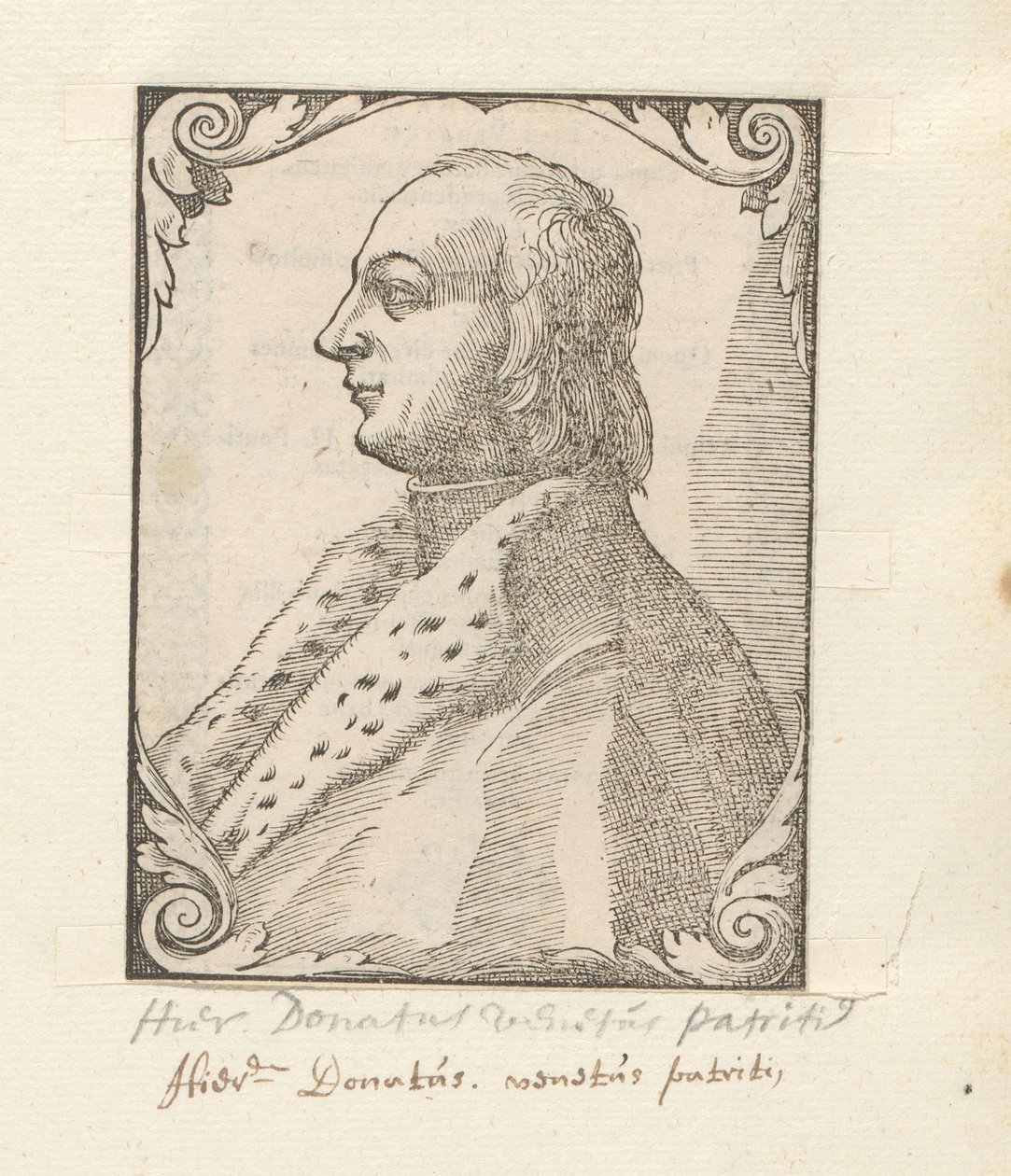 Porträtt av Girolamo Donati av Anonymous