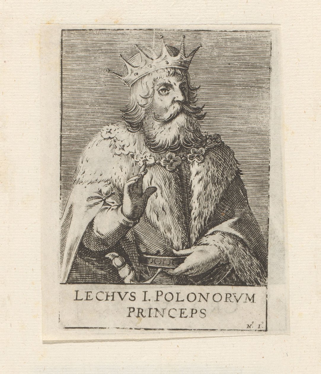 Porträtt av van Lech I av Anonymous