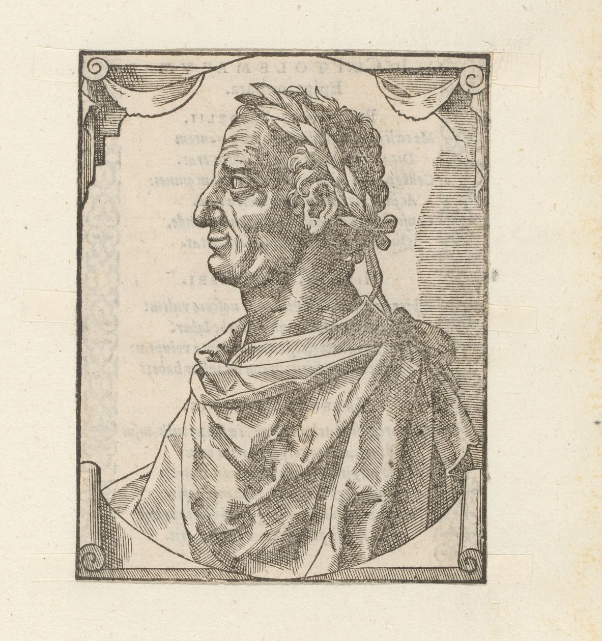 Porträtt av Marcus Tullius Cicero av Anonymous