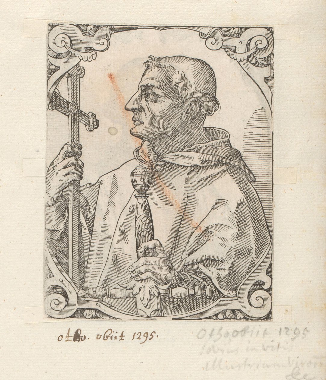 Porträtt av Ottone Visconti av Anonymous