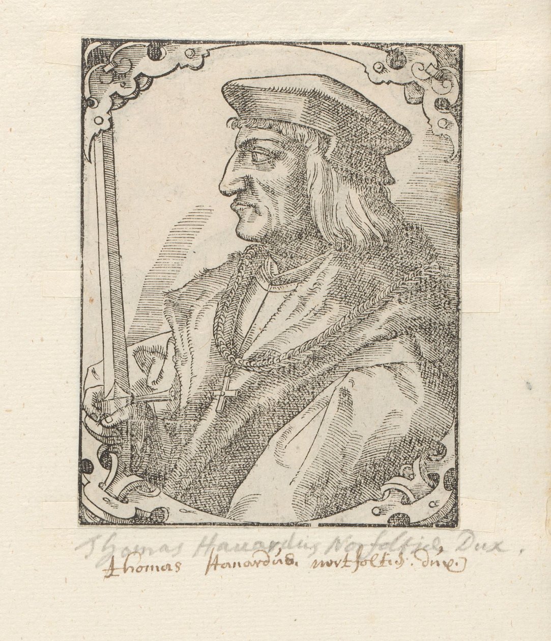 Porträtt av Thomas Howard av Anonymous