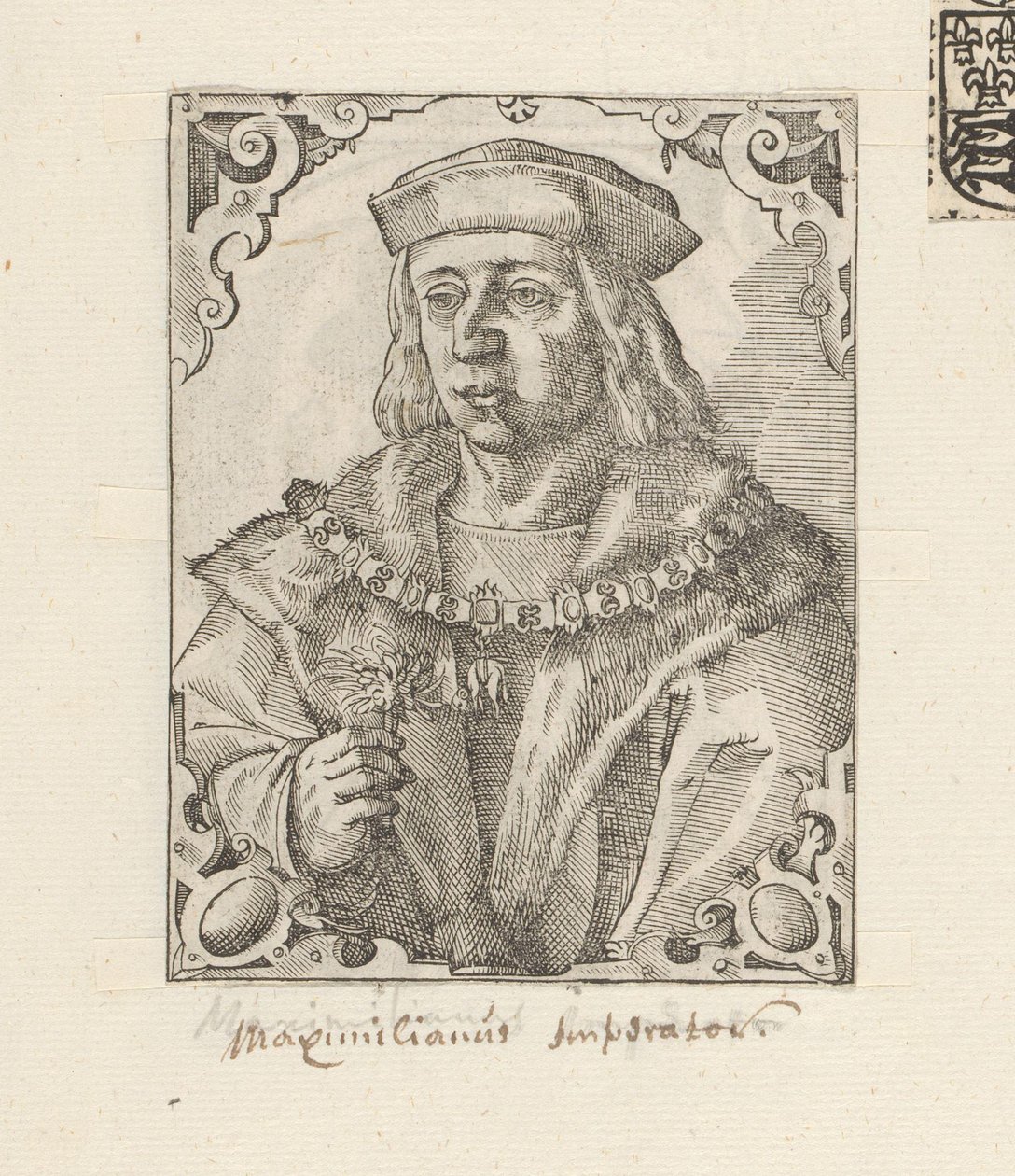 Porträtt av kejsar Maximilian I av Habsburg av Anonymous