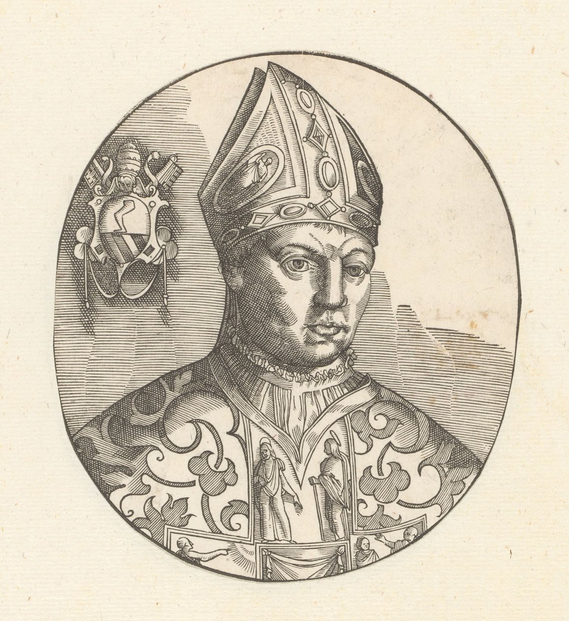 Porträtt av påven Johannes XXI av Anonymous
