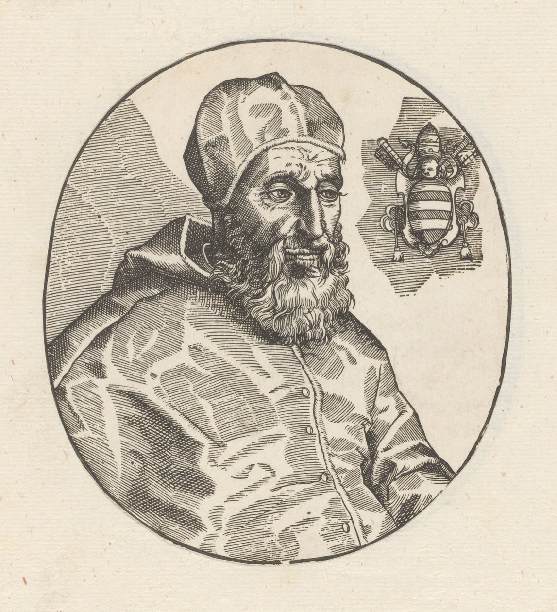 Porträtt av påven Paul IV av Anonymous