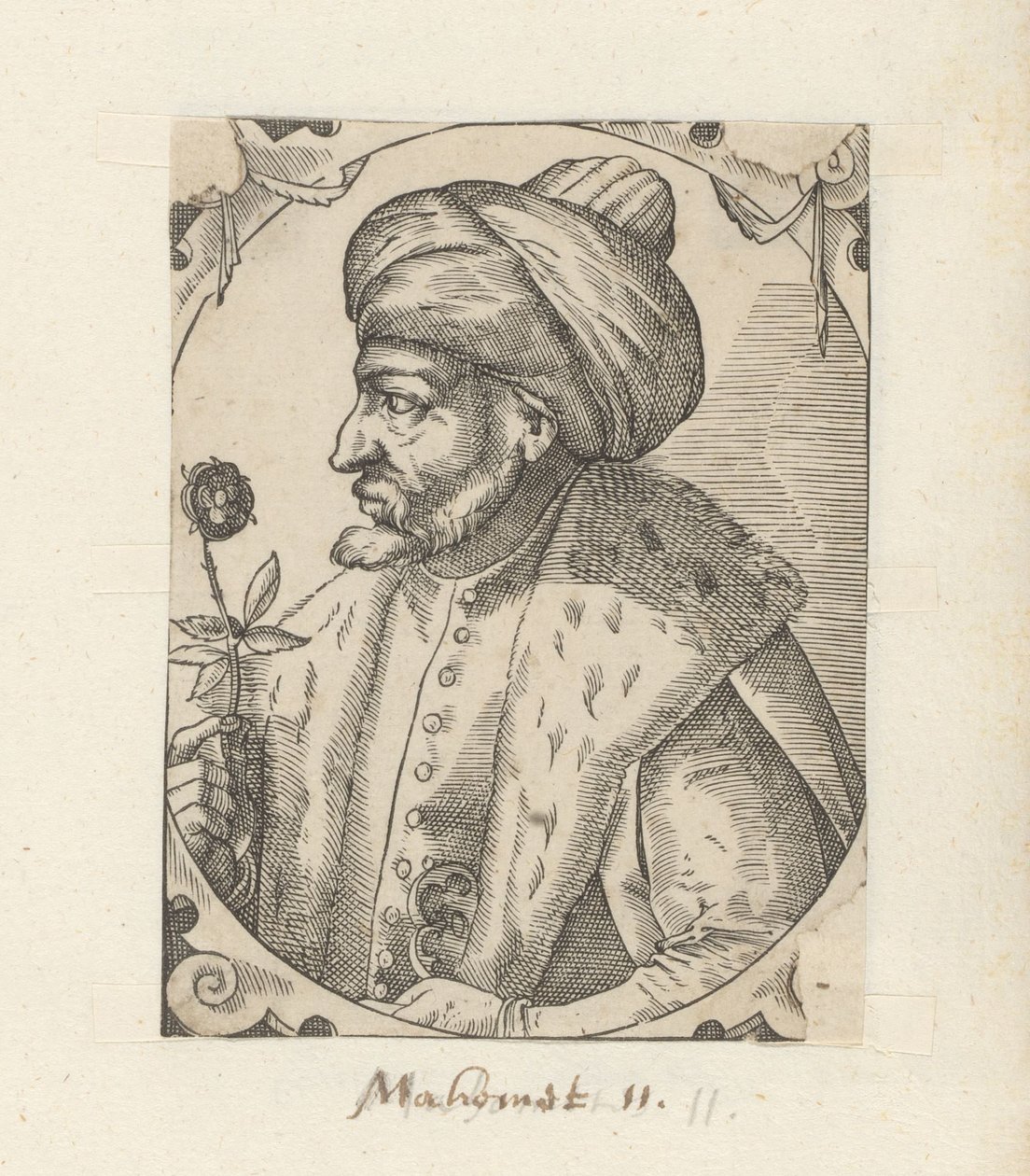 Porter van Sultan Mehmet II av Anonymous