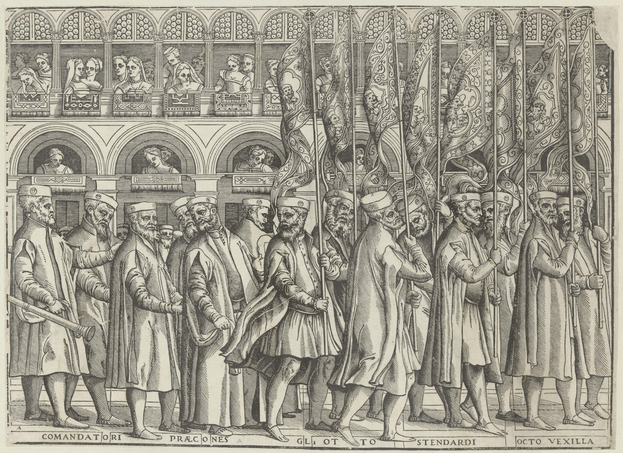 Procession av dogen av Venedig (åttonde delen) av Anonymous