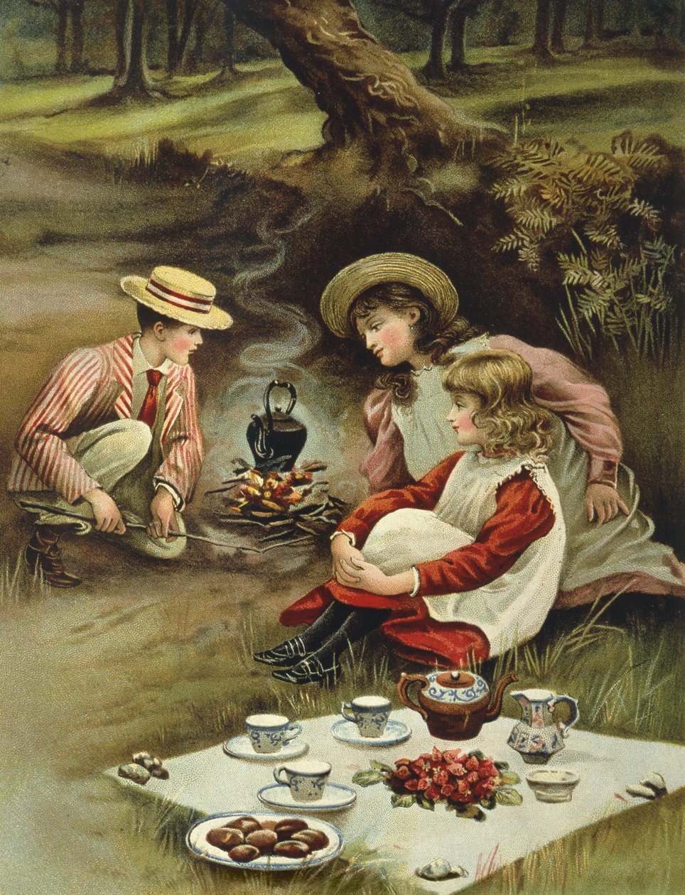 Barnens picknick av Anonymous