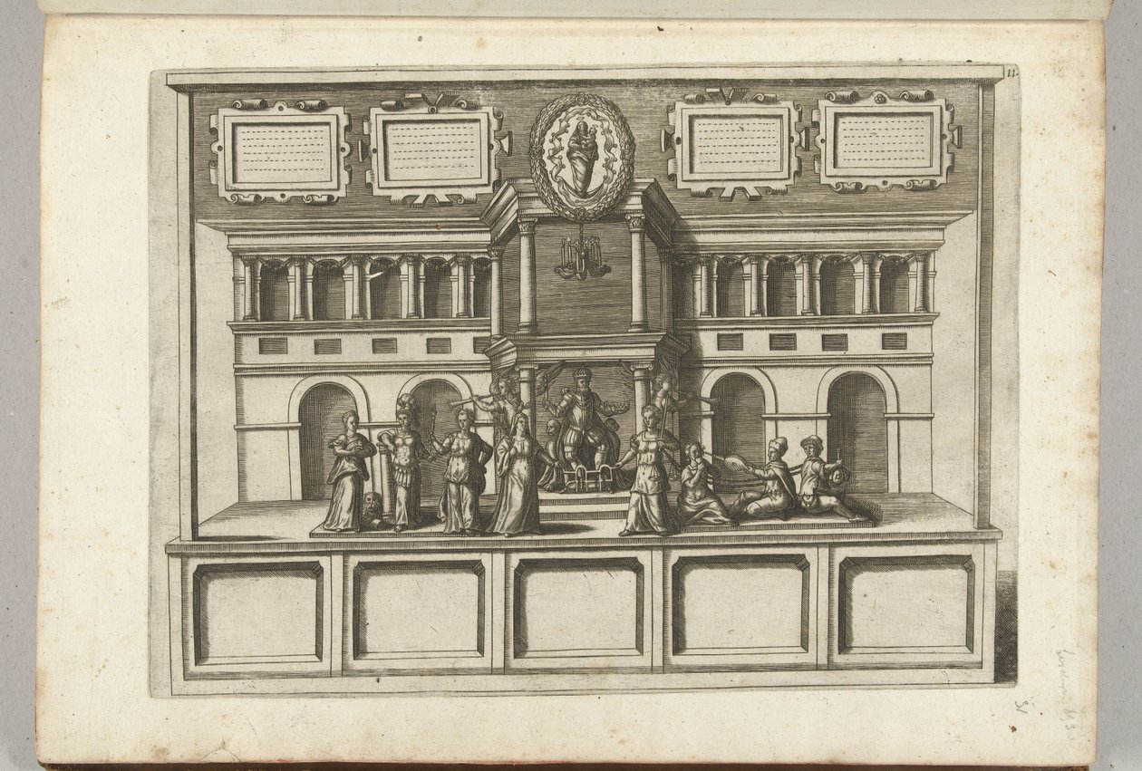 Teater för dygder och laster, 1594 av Anonymous