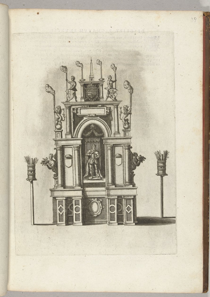 Scen med kejsar Maximilian II, 1594 av Anonymous
