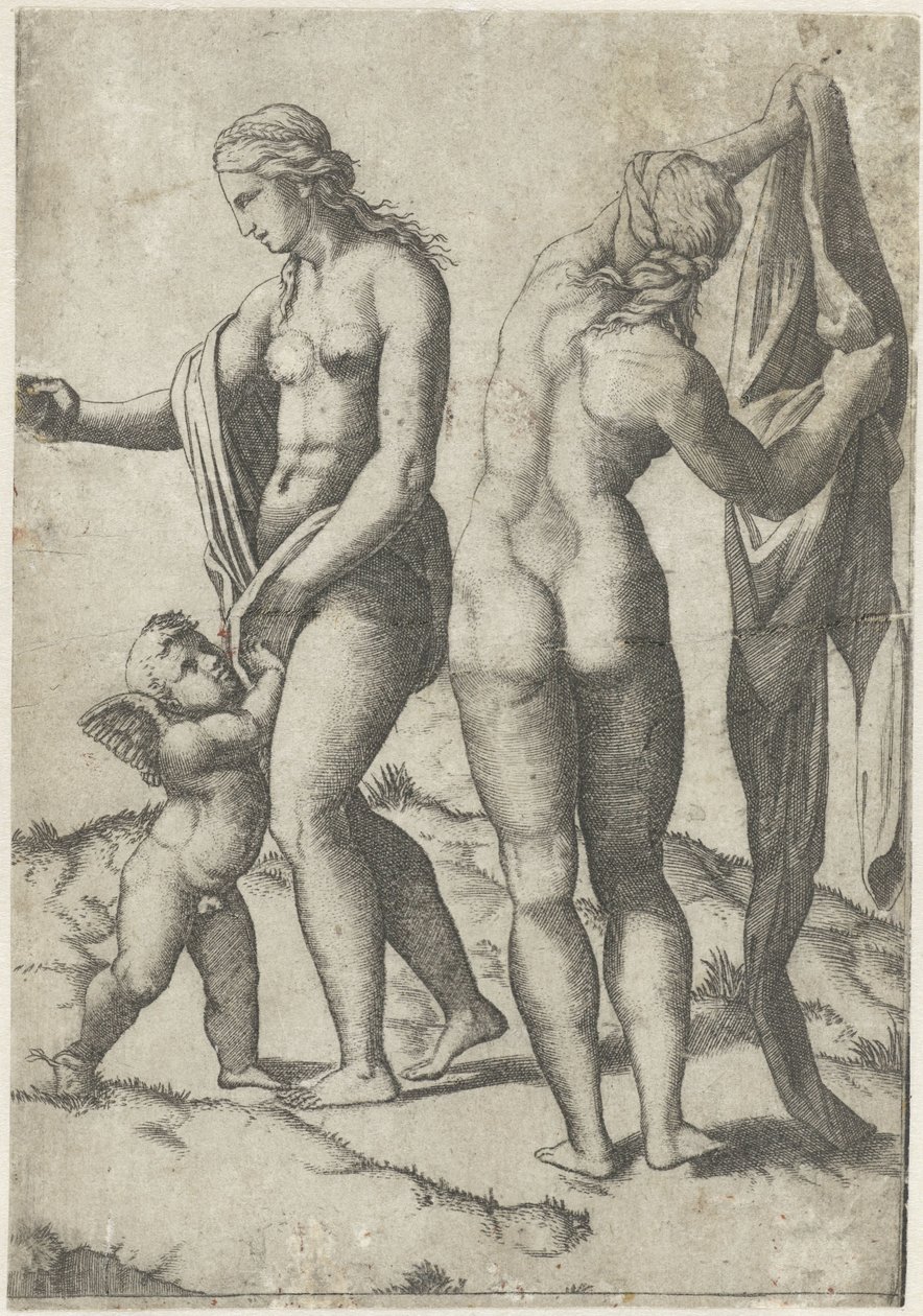 Förälskad Venus i Athena av Anonymous
