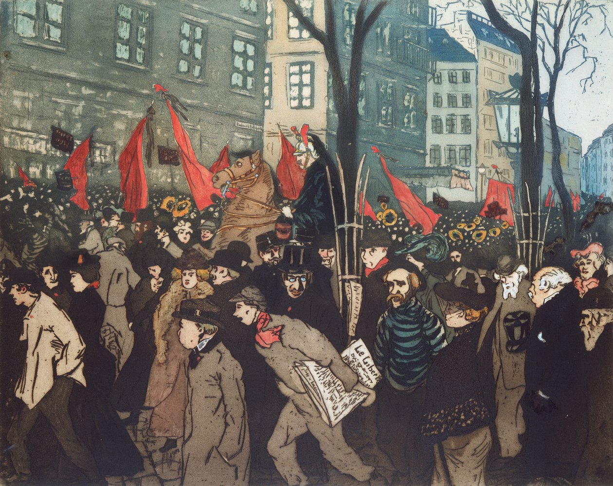 Clemence Louise Michels begravning den 22 januari av Anonymous Anonymous