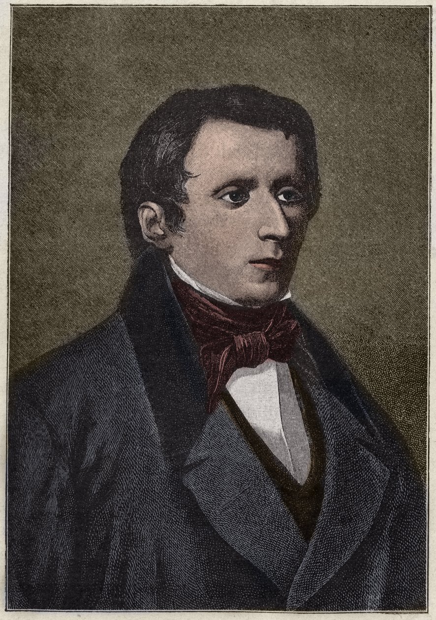 Giacomo Leopardi: (1798-1837), italiensk poet. av Anonymous Anonymous