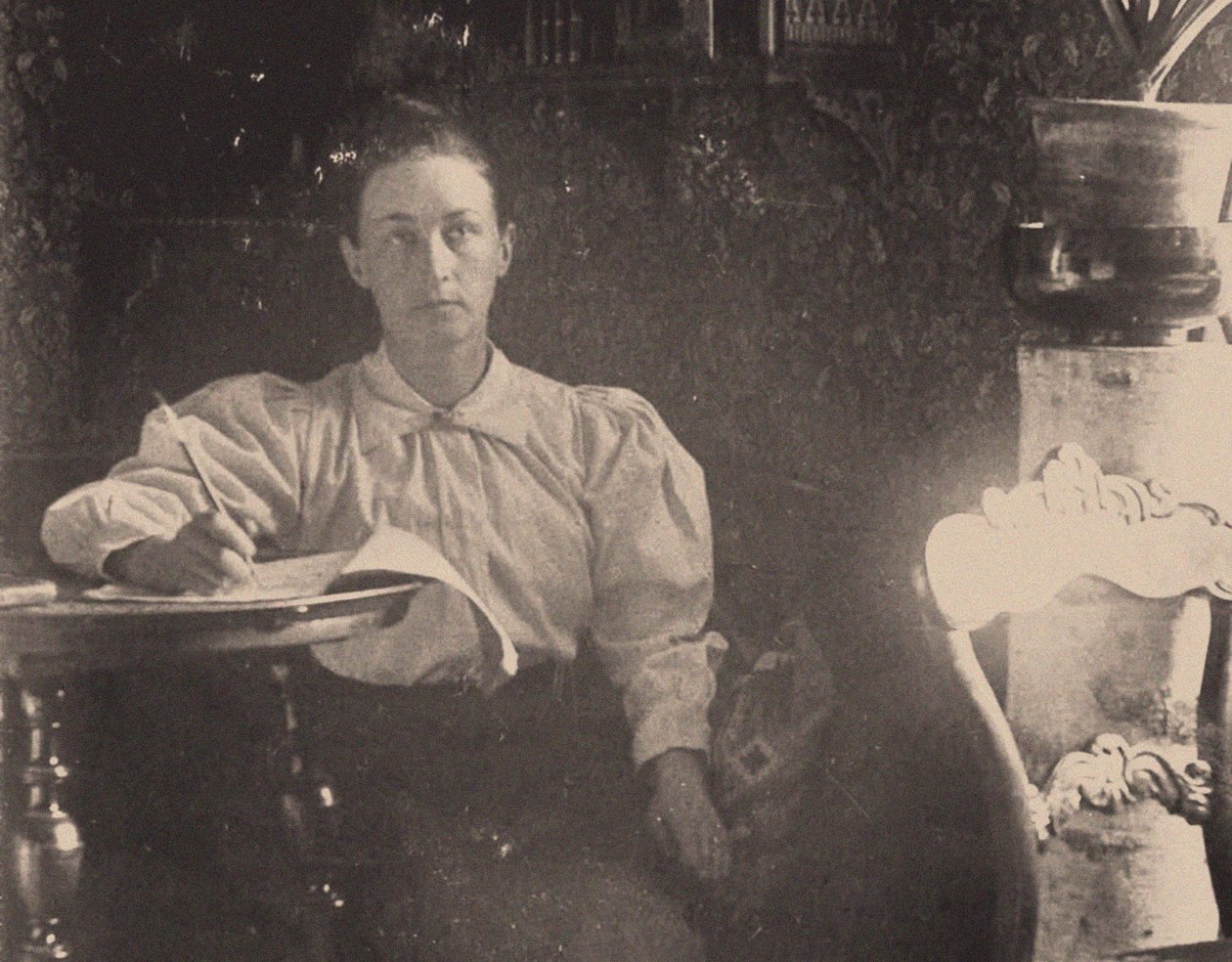 Hilma af Klint, ca 1890 (fotografi) av Anonymous Anonymous