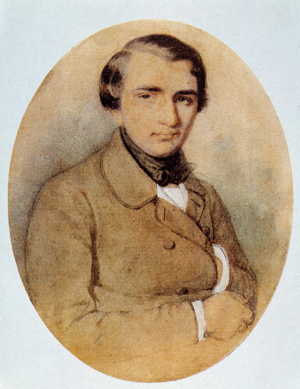 Porträtt av Ivan Sergeevich Turgeniev (Turgenev av Anonymous Anonymous