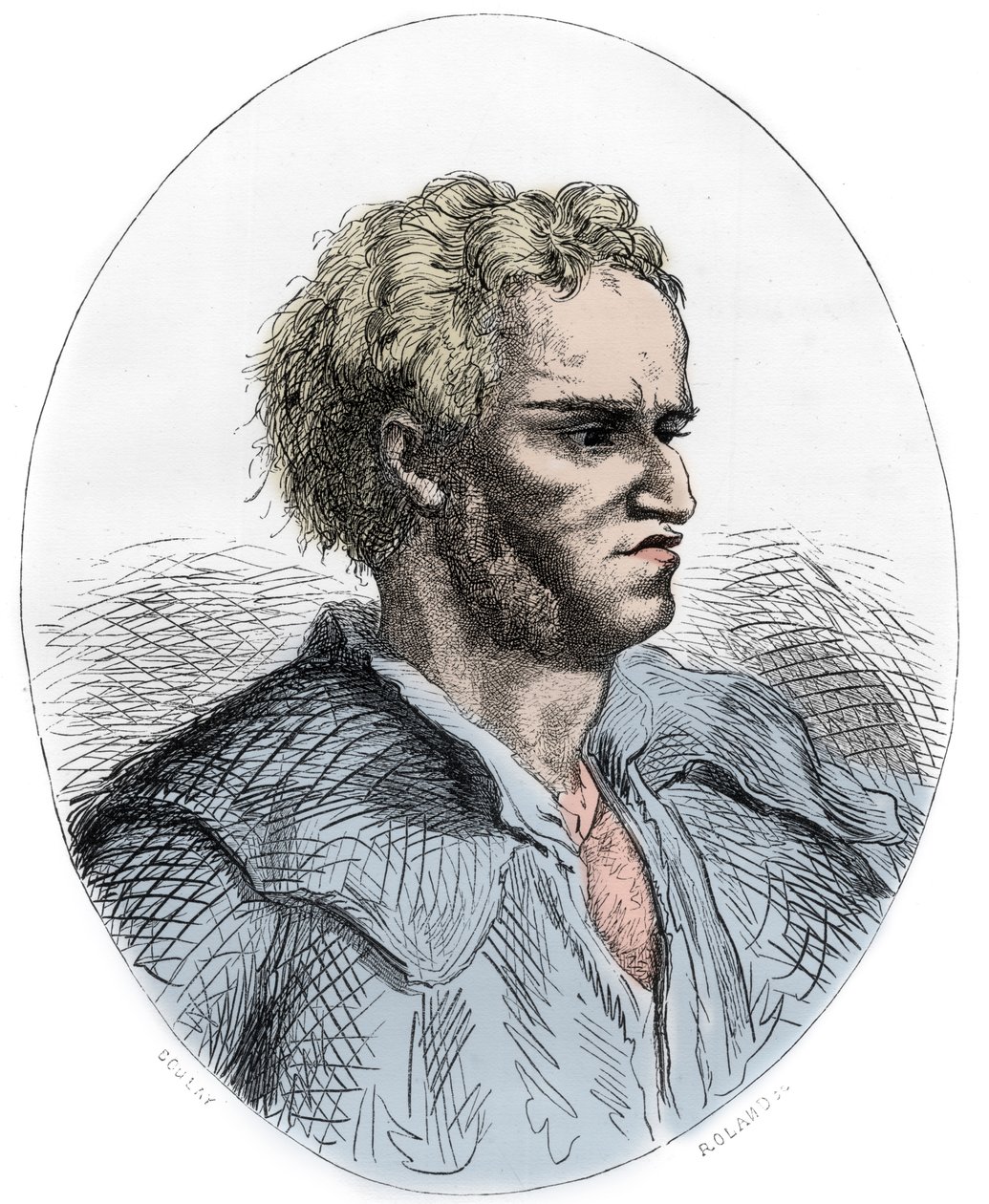 Robert Francois Damiens (Robert Francois Damier av Anonymous Anonymous