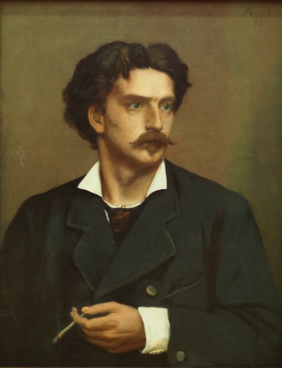 Self-portrait av Anselm Feuerbach