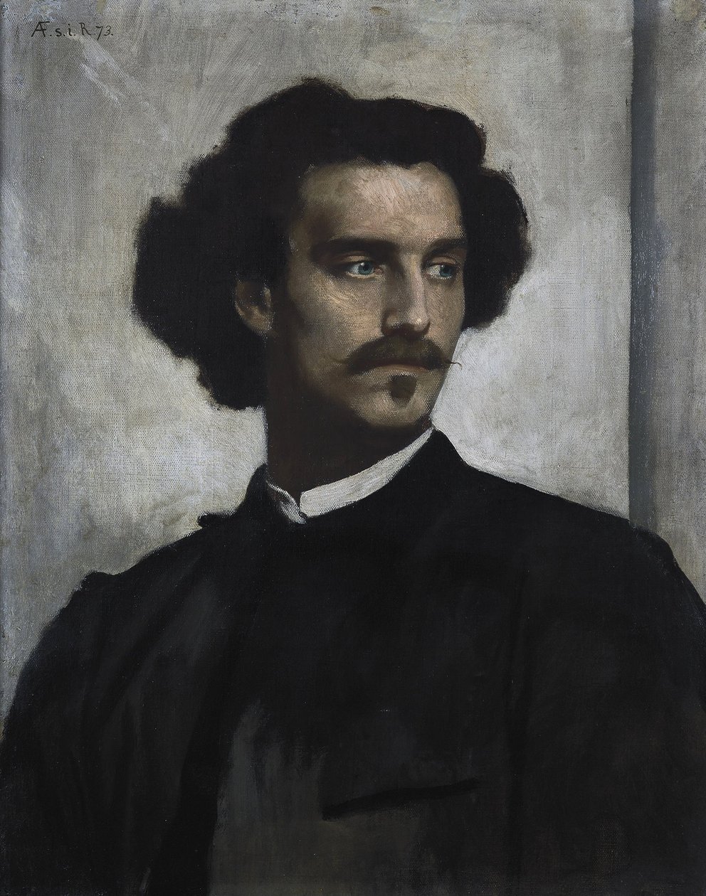 Självporträtt av Anselm Feuerbach