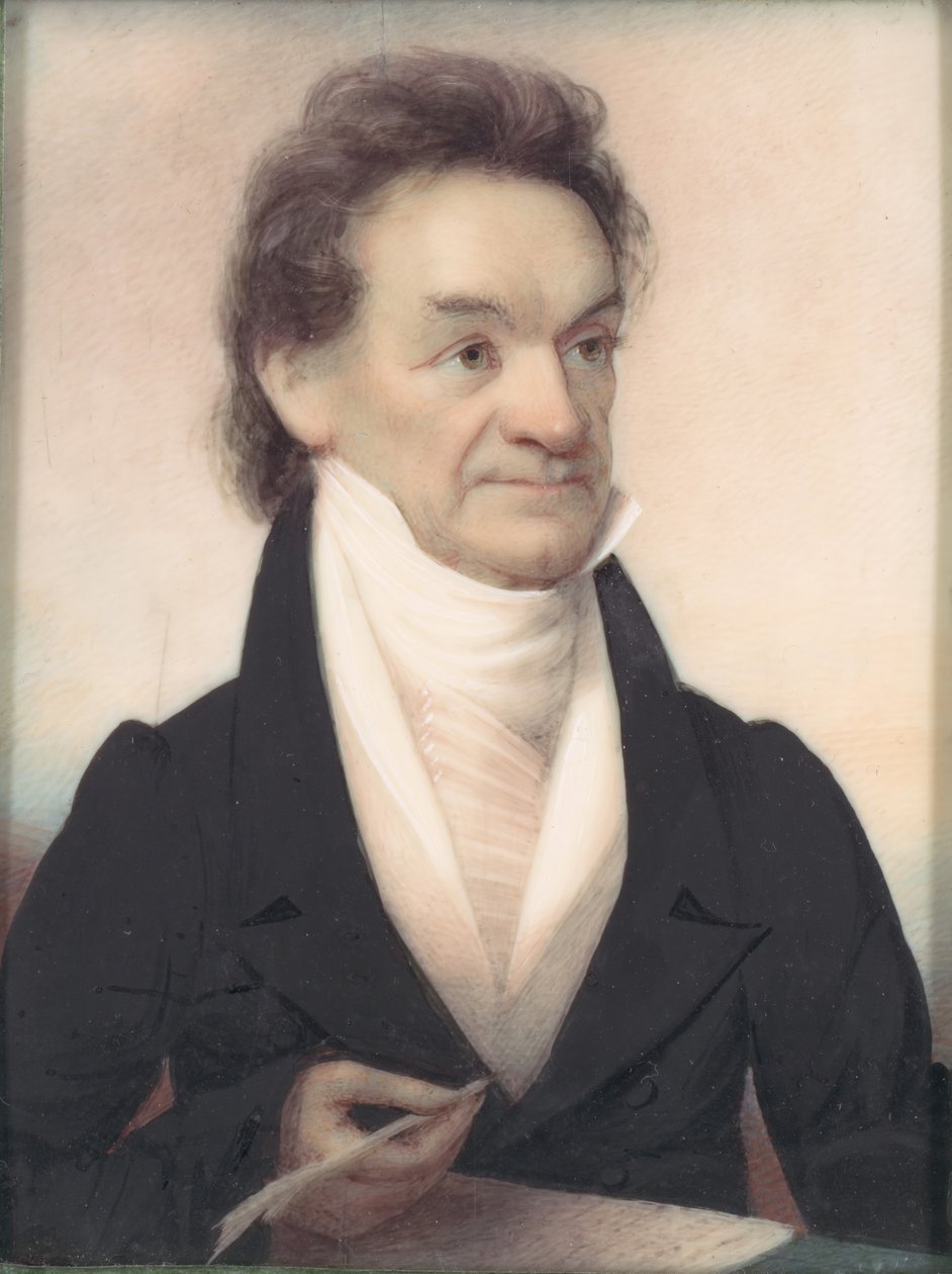 Edward Livingston, ca. 1827. av Anson Dickinson