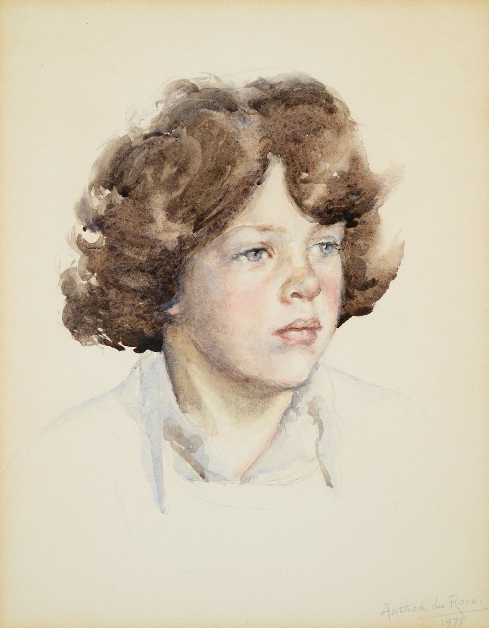 Hugh Boileau 7 år gammal av Anthea Durose